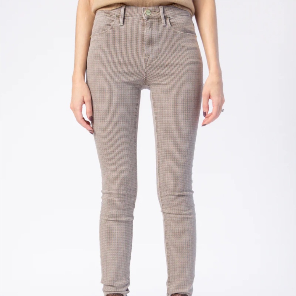 FRAME ,Le High Skinny Jean in Tawny Multi